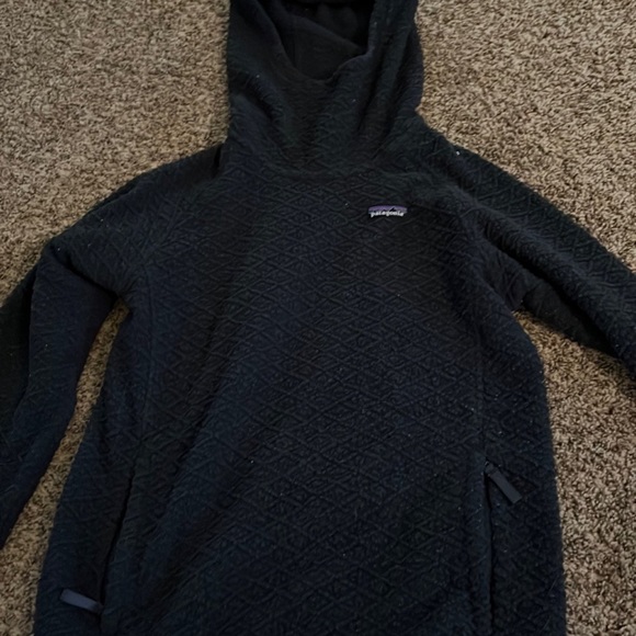 Patagonia Diamond Weave cowl neck Capra Pullover - Picture 2 of 3